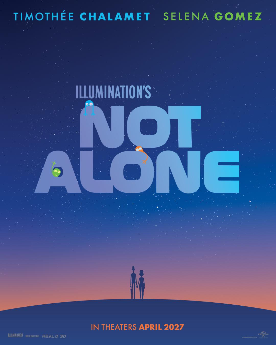 Not Alone poster design