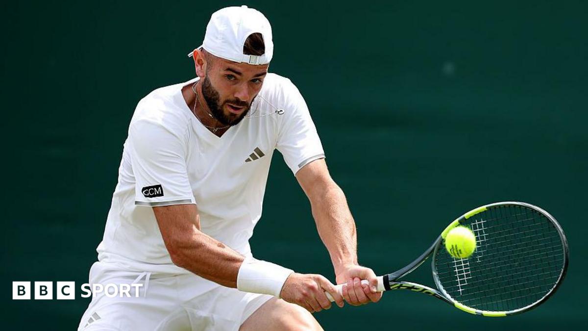 Jacob Fearnley lost out to the world number 44