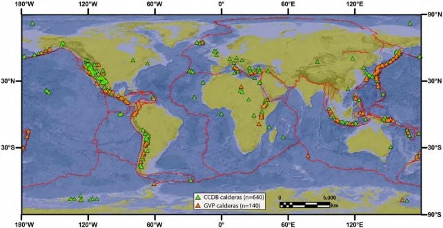 73 Hidden Volcano Calderas Found Across The Ocean Floor