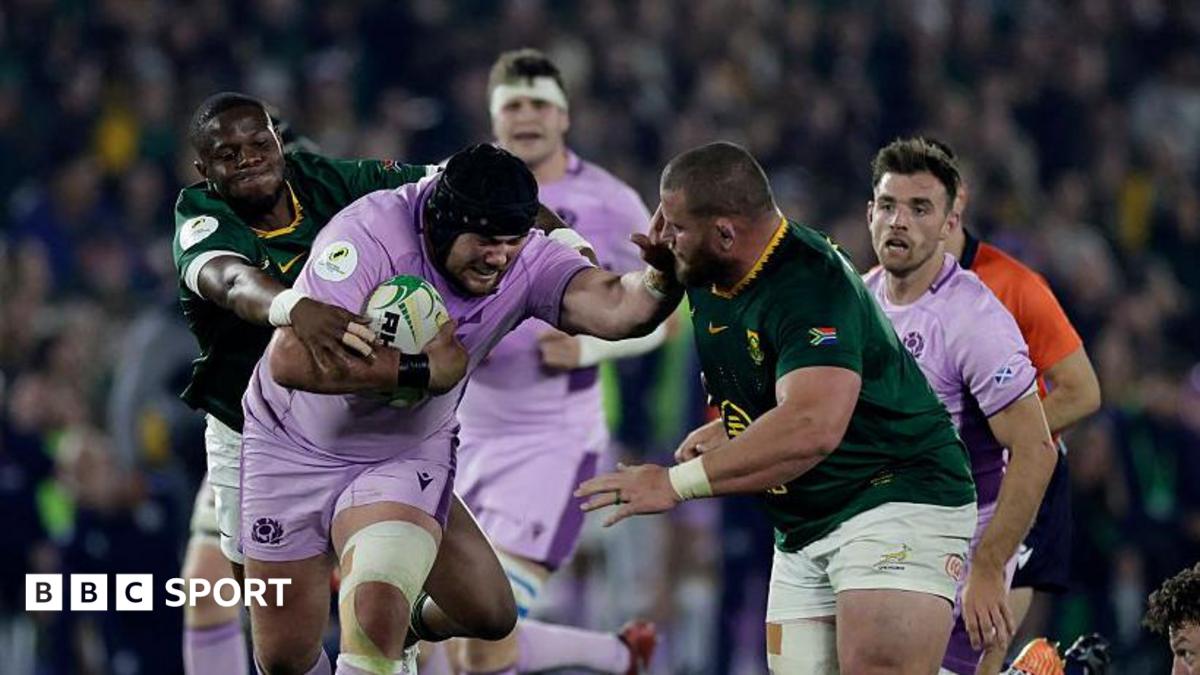 South Africa v Scotland LIVE: Nations Championship 2026 - scores & live text updates