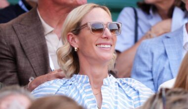 Zara and Mike Tindall Sit With Geri Halliwell-Horner at Wimbledon 2026