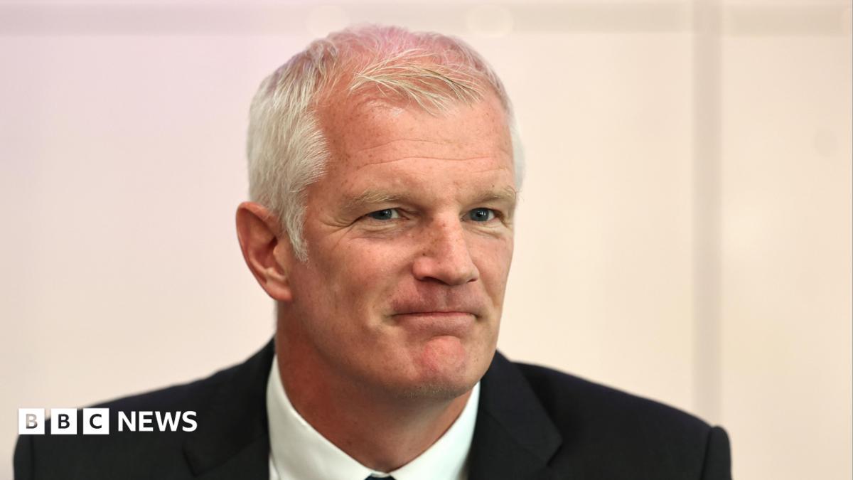 Former Armed Forces Minister Al Carns speaks at a Foreign Press Association (FPA) media briefing in Westminster, London, Britain, 23 June 2026.