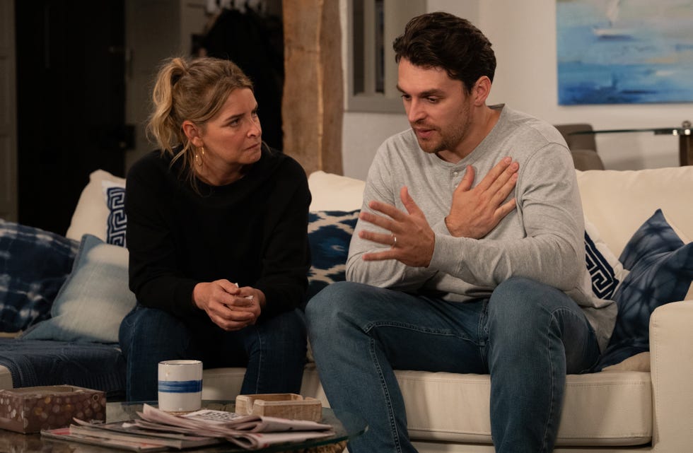 Charity Dingle, Mack Boyd, Emmerdale charity dingle, mack boyd, emmerdale