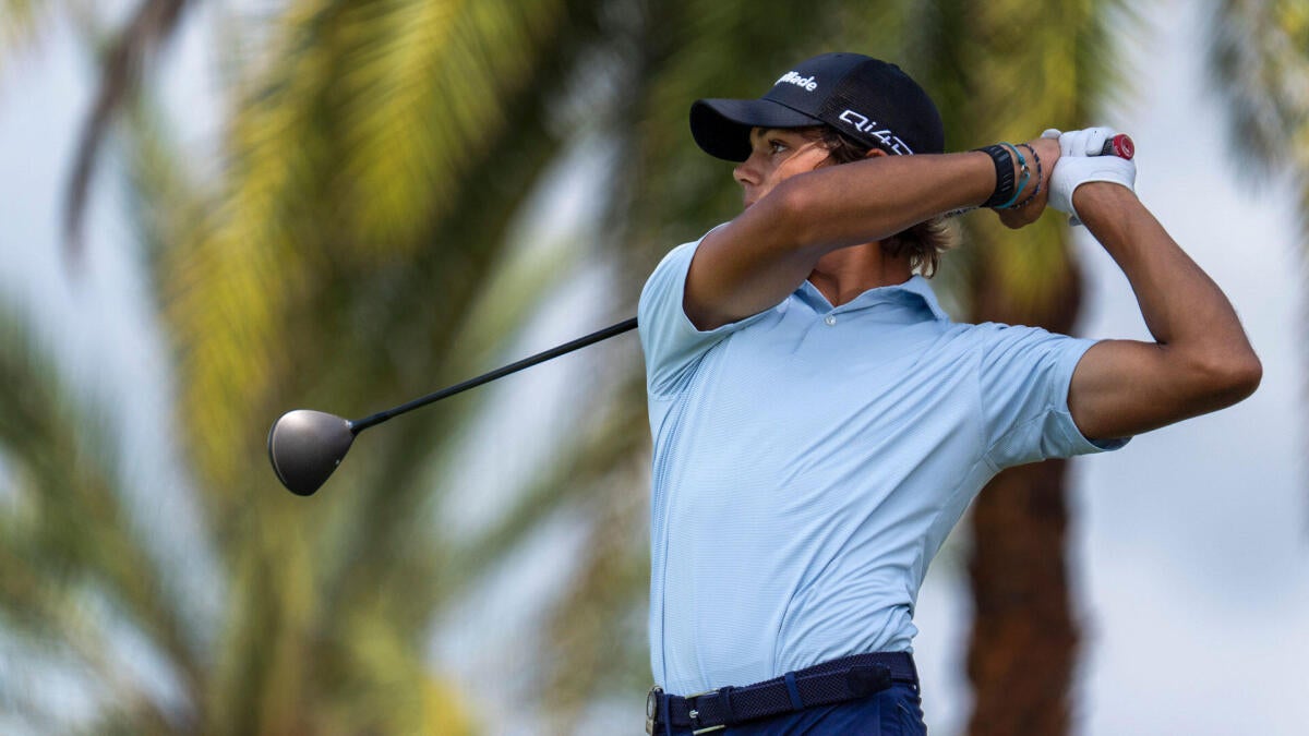 Charlie Woods falls at U.S. Junior Amateur after phone goes off during playoff hole