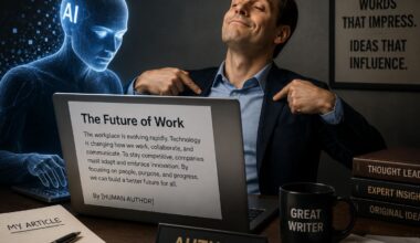 When AI Does the Writing, Who's the Author?