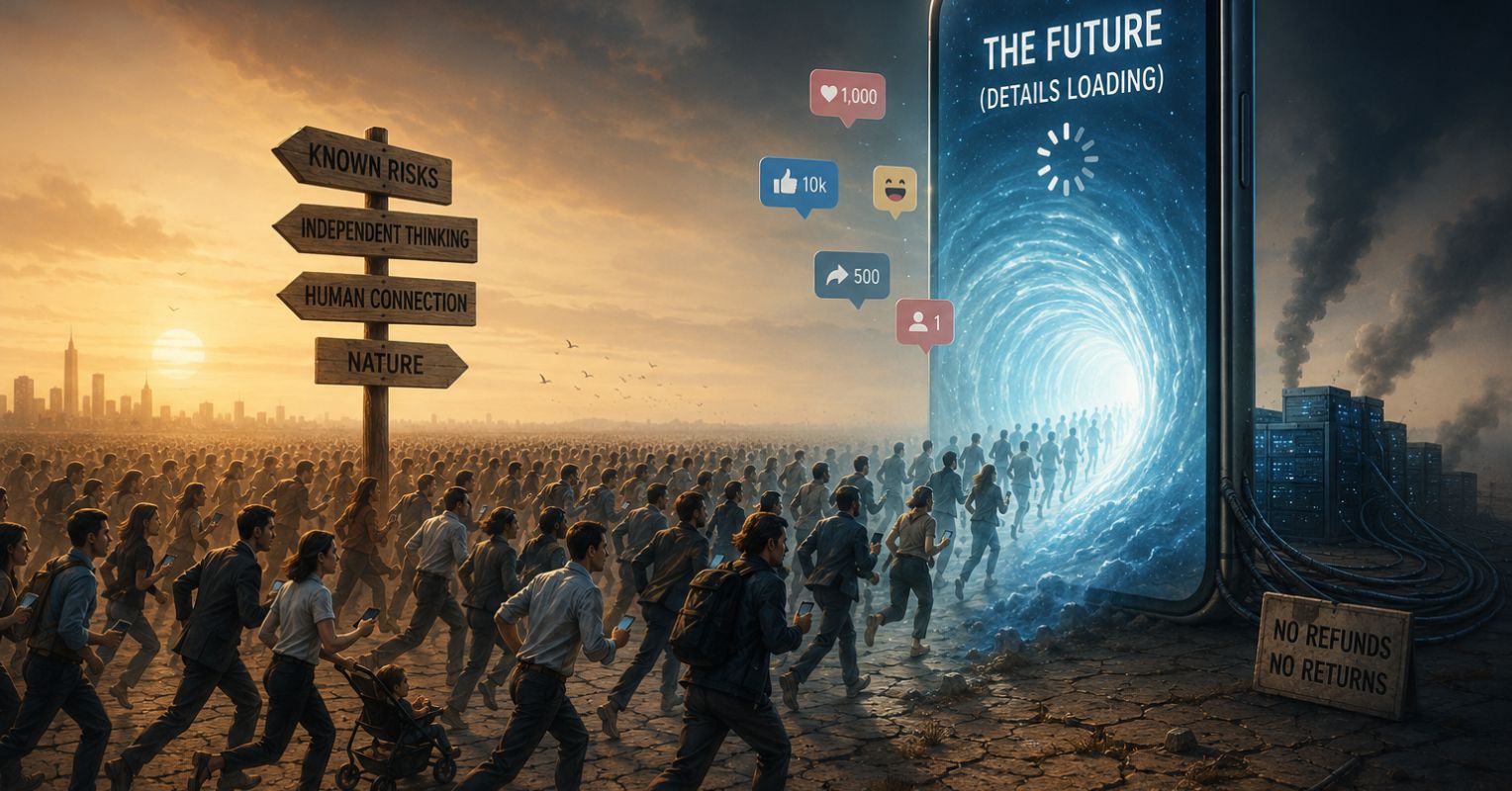 Are We Rushing Blindly Into the Unknown Abyss?