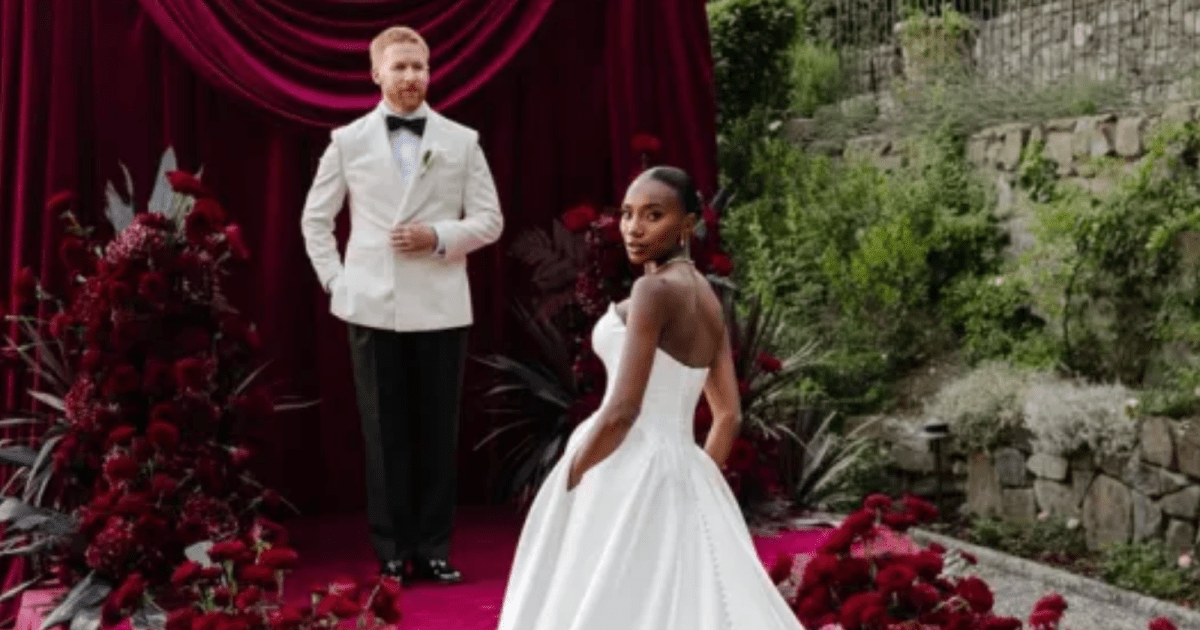 Neil Jones offers glimpse inside lavish Italian wedding to Chyna Mills without family