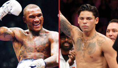 Terence Crawford and Shakur Stevenson disagree on who wins Ryan Garcia vs Conor Benn title fight