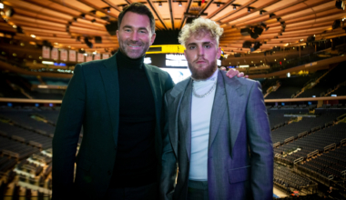 Jake Paul signs strategic partnership with Eddie Hearn in shock move as pair bury hatchet for women's boxing
