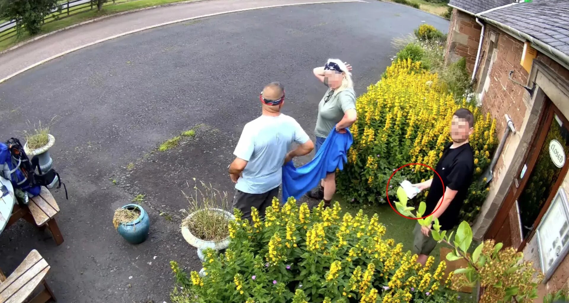 Horrified Scots restaurant boss blasts punter caught taking a POO on CCTV outside his venue