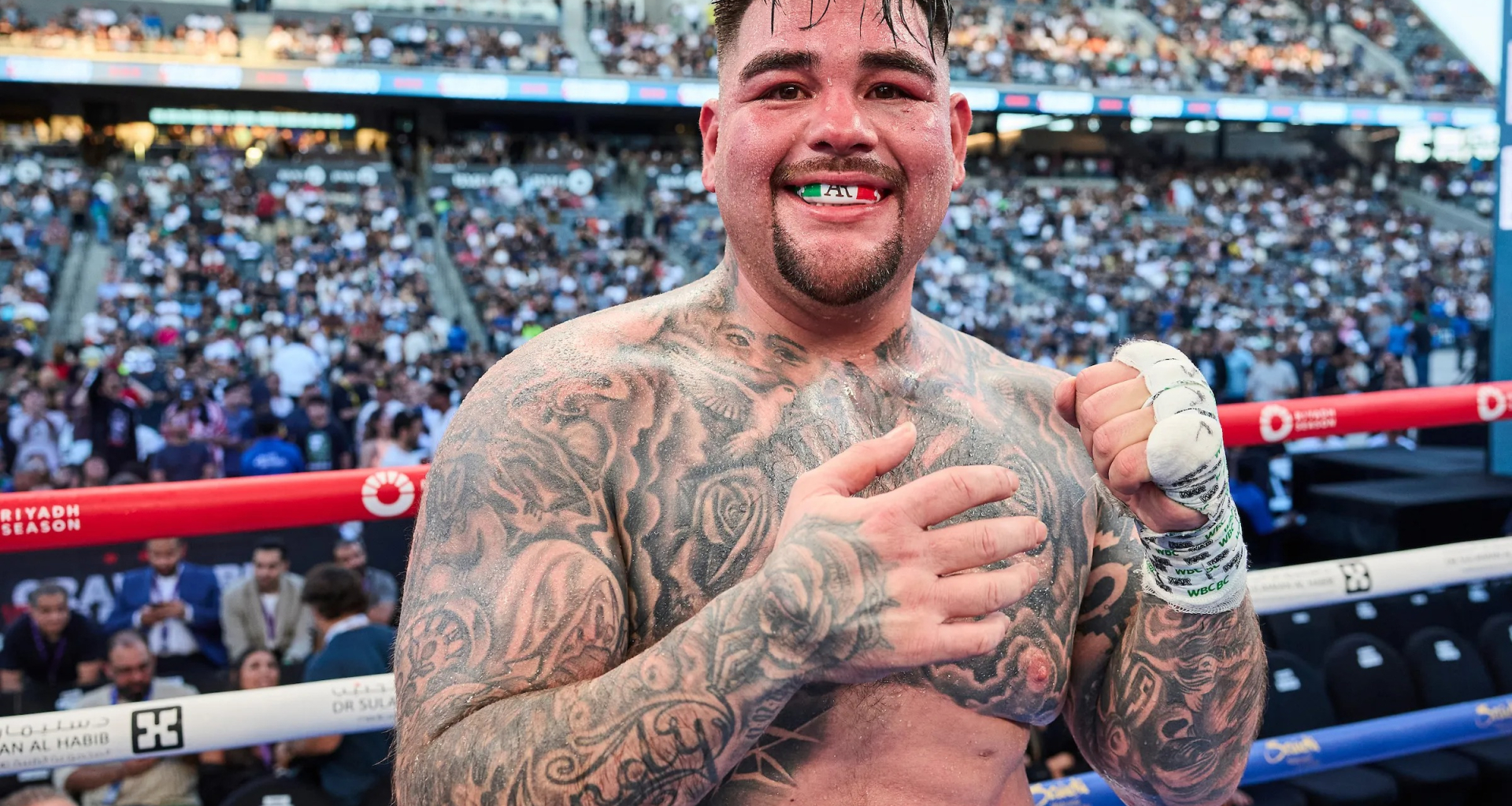 Andy Ruiz Jr in advanced talks over comeback fight with 6ft 7in giant after two-year hiatus