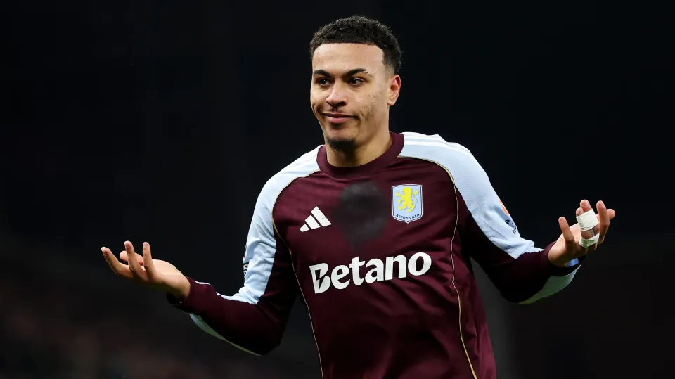 Morgan Rogers in action for Aston Villa