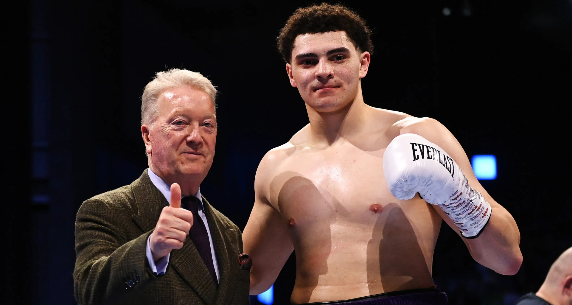 Meet Frank Warren's next heavyweight star Adam Olaniyan who almost quit boxing before Croke Park dream