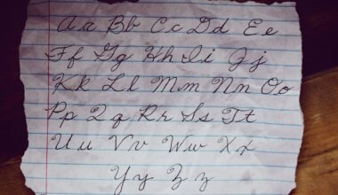 Mourning the Loss of Cursive Handwriting