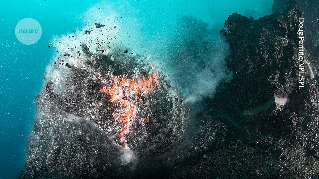 Ocean floor witnessed splitting apart for the first time — releasing lava