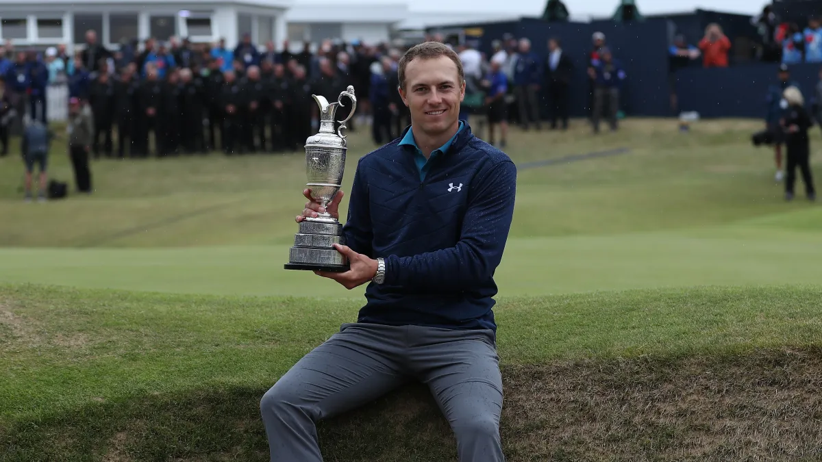Jordan Spieth back to scene of Open glory … and best bogey of his life - The Times