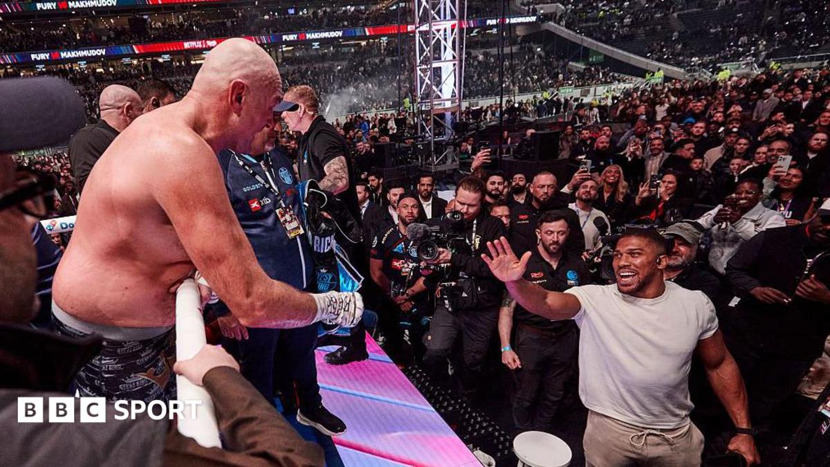 Tyson Fury and Anthony Joshua
