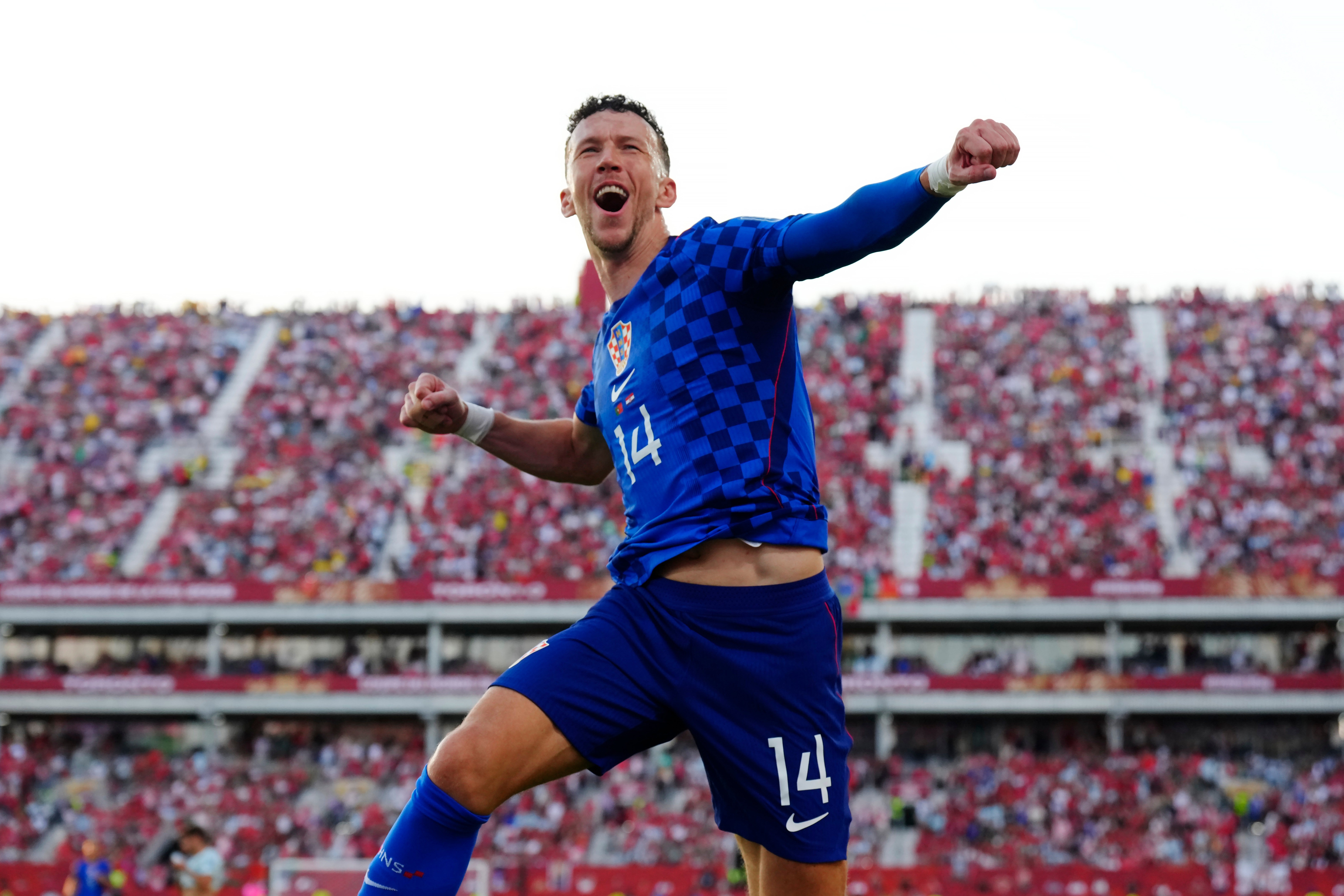 Ivan Perisic opened the scoring for Croatia