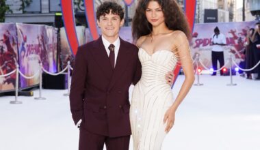 Zendaya dazzles with husband Tom Holland at London Spiderman premiere - London Evening Standard