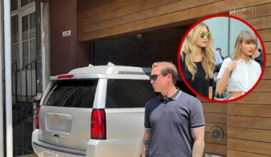 Taylor Swift Visits BFF Gigi Hadid's New York Condo Ahead of Wedding