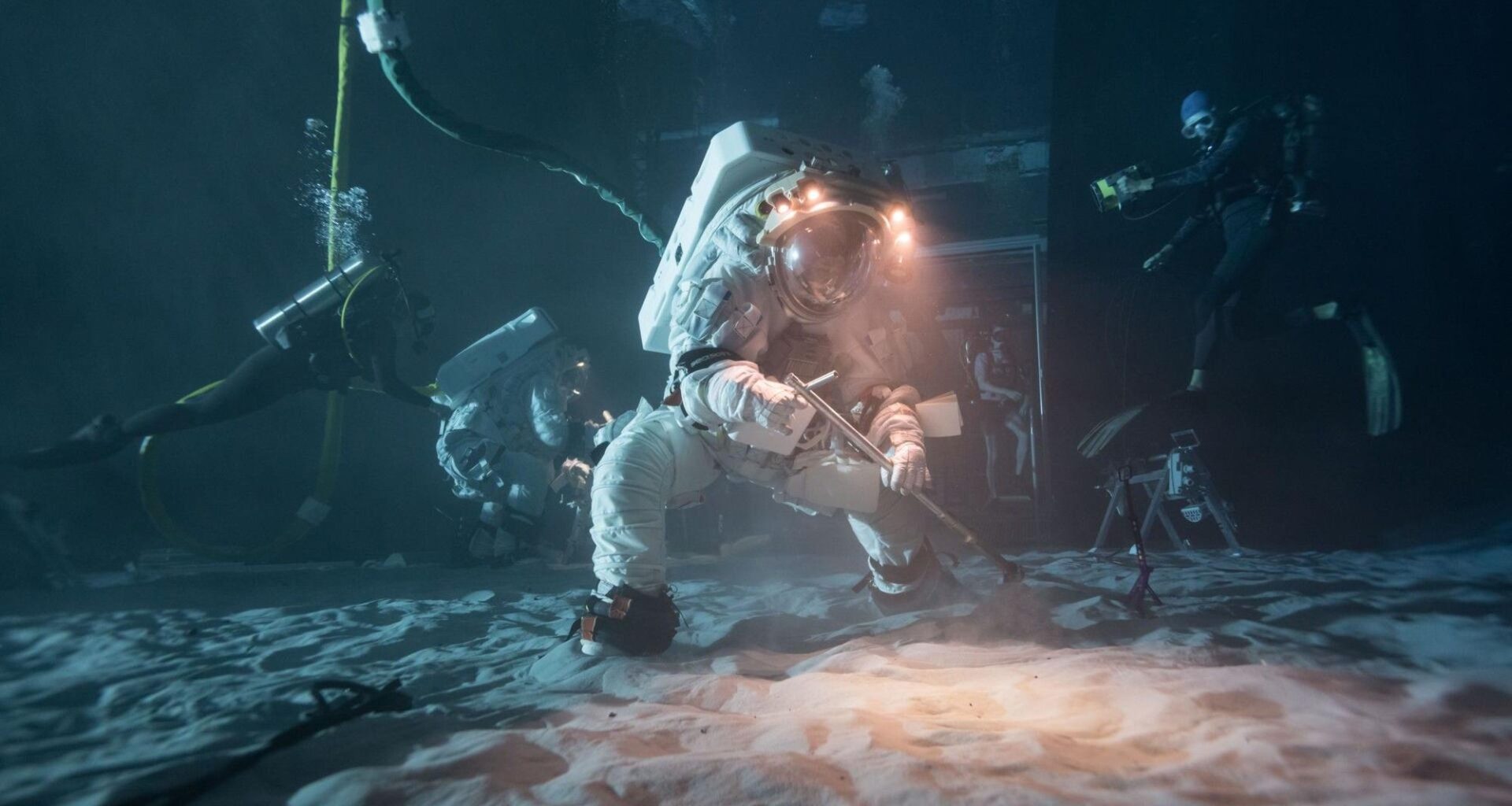Artemis moonsuits take a dive photo of the day for July 31, 2026