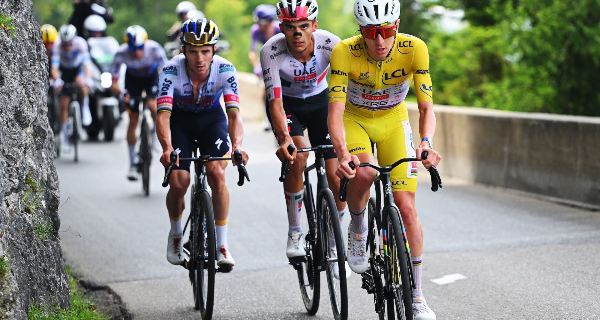 ‘There was a misunderstanding, but Remco was better’ – Tadej Pogačar suffers a rare defeat as he turns domestique at Tour de France