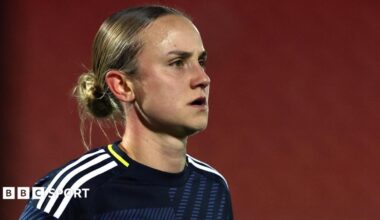 Martha Thomas in Scotland kit