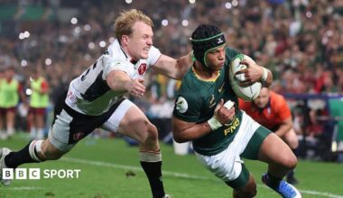 South Africa 43-0 Wales: Nations Championship 2026 - as it happened
