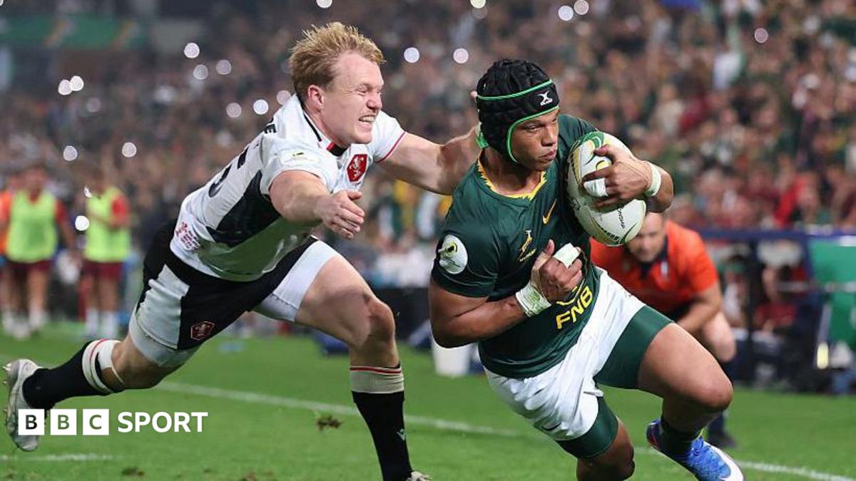 South Africa 43-0 Wales: Nations Championship 2026 - as it happened