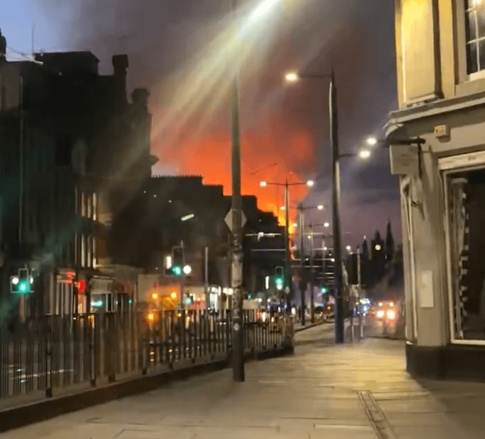 Edinburgh fire