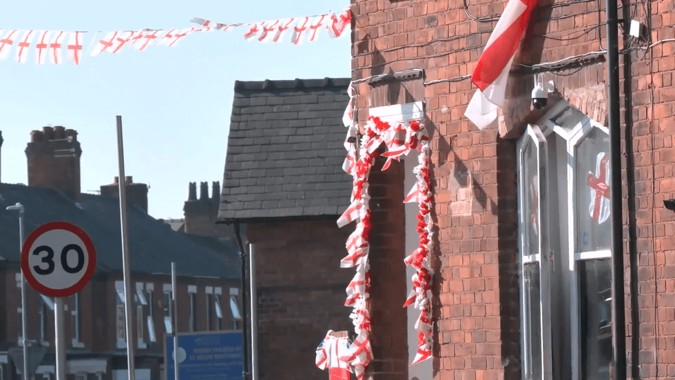 England flags
