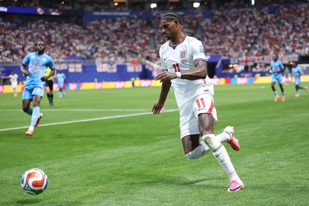 Marcus Rashford of England