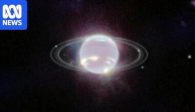 Neptune's moon system is bizarre. James Webb Space Telescope data helps explain why