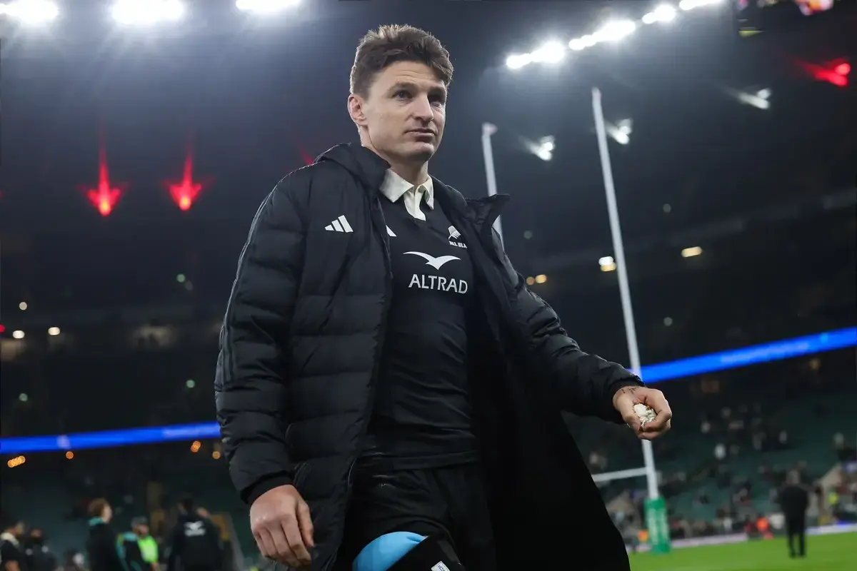Beauden Barrett beaten by England centre as rugby's fittest player