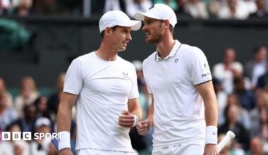Andy and Jamie Murray