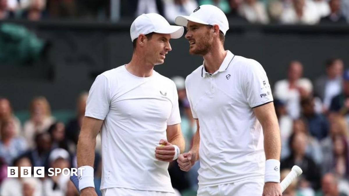 Andy and Jamie Murray