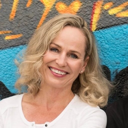 woman poses for headshot photo