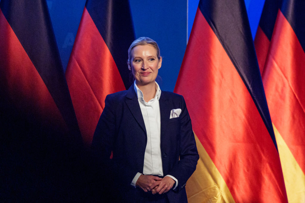 The AFD co-leader has been accused of the “romanticisation of Russia". Credit: Getty