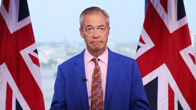 Nigel Farage quits UK parliament amid financial donations controversy and will seek re-election