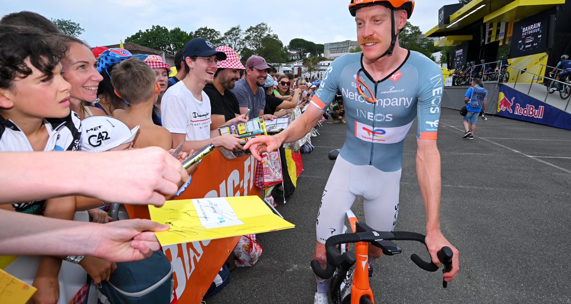 Godon takes eighth after frantic Tour sprint