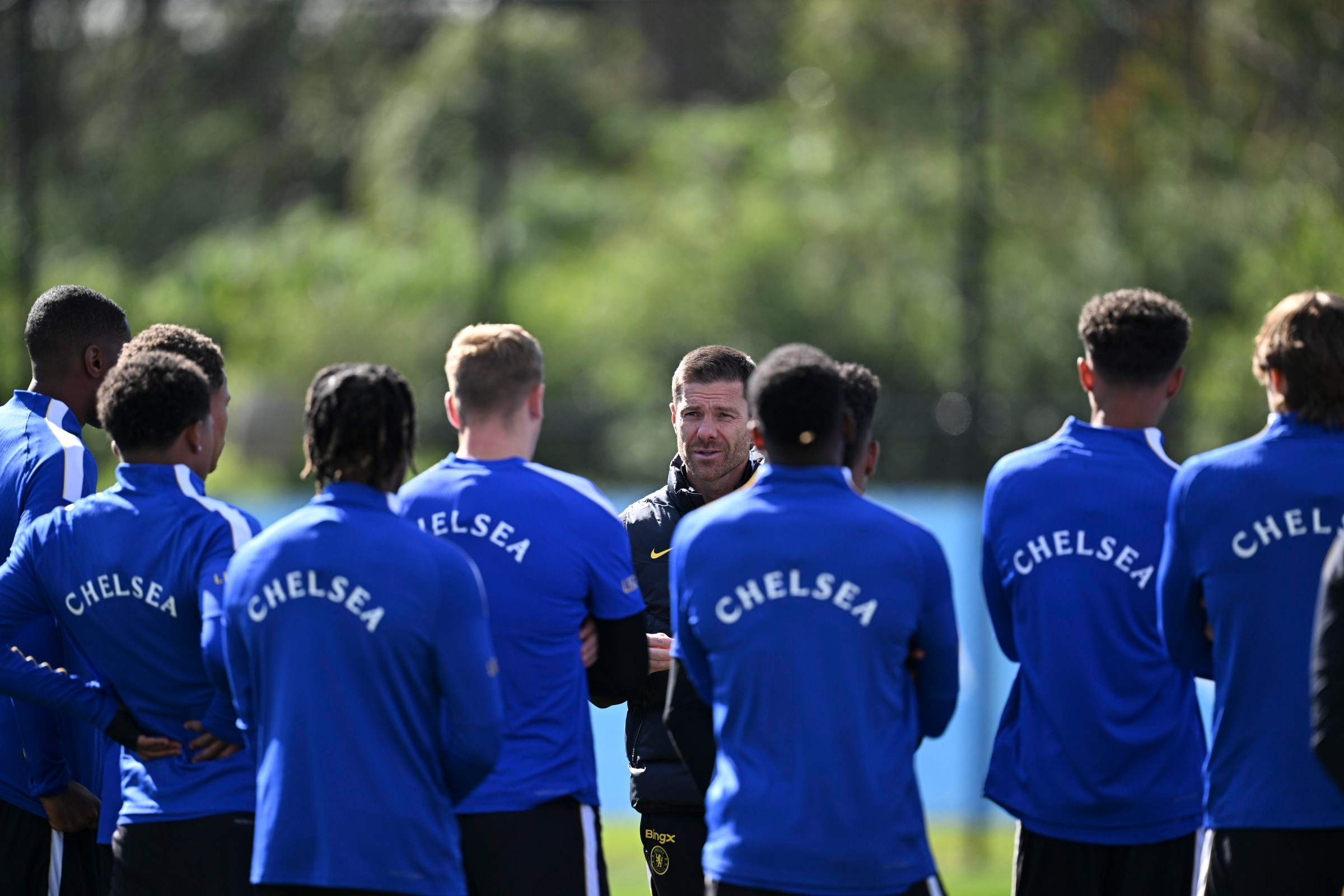 SYDNEY, AUSTRALIA - JULY 27: Manager Xabi Alonso of Chelsea during a training session at Sky Park on July 27, 2026 in Sydney, Australia. (Photo by Darren Walsh/Chelsea FC via Getty Images)