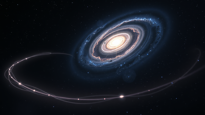 Ghost particle detected beneath Antarctica leads scientists to hidden galaxy 11 billion light years away