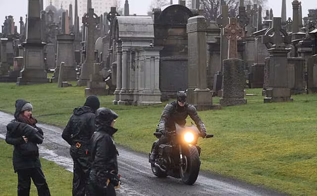 Batman filming – Glasgow
