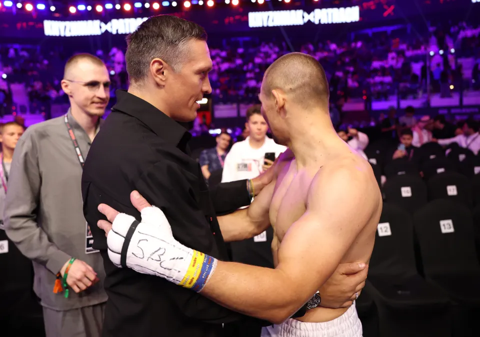 Usyk was delighted for his fighter