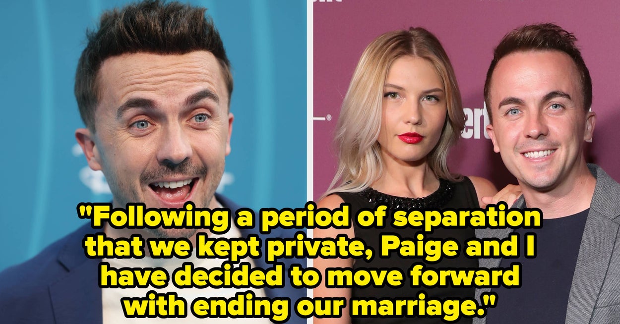 Frankie Muniz’s Deleted Divorce Announcement Is The Strangest Thing I’ve Seen All Week - BuzzFeed