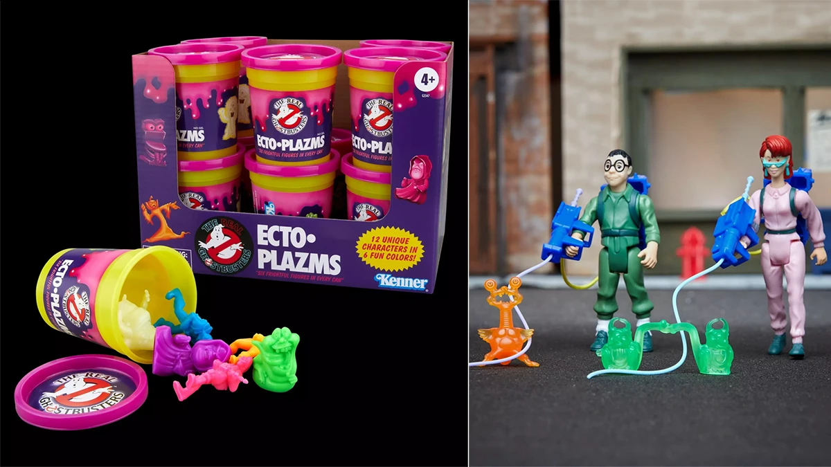 Hasbro Announces The Real Ghostbusters 40th Anniversary Two-Pack and Ecto-Plazms Minifigures