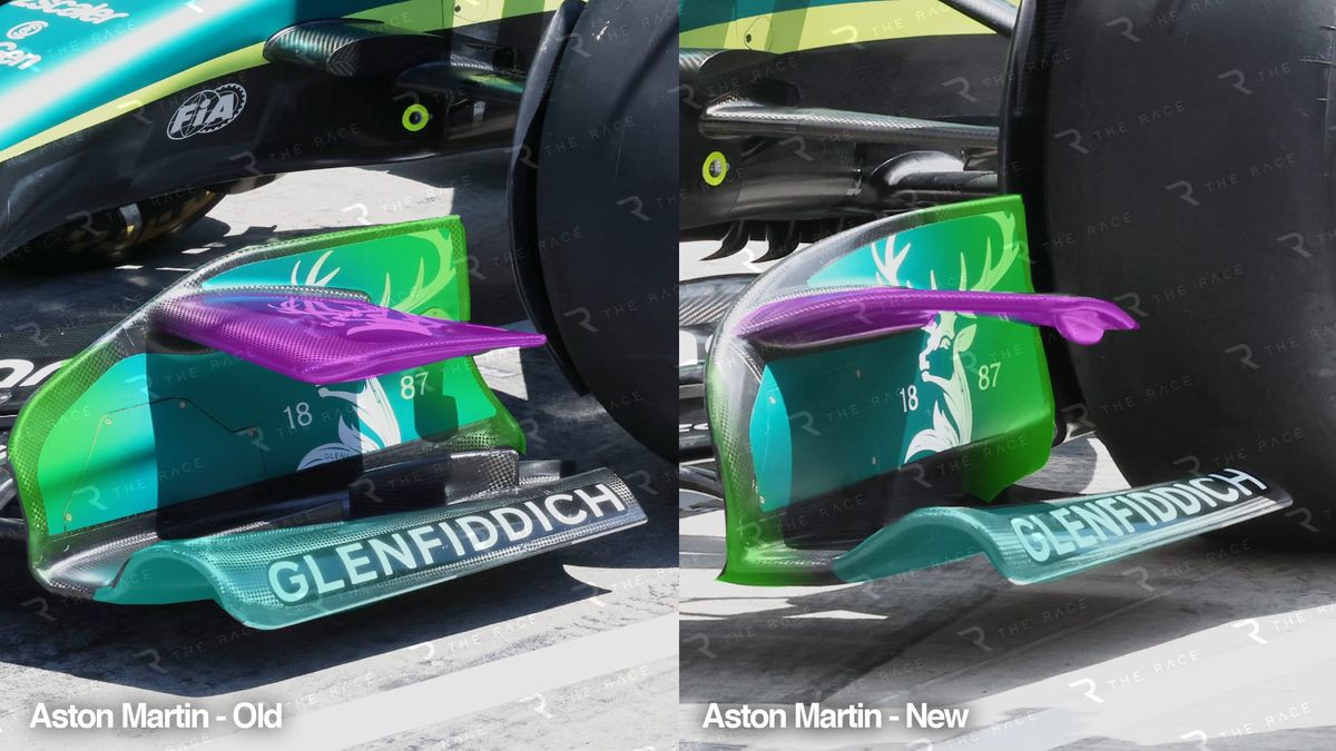 Everything we can see that's changed on 'B-spec' Aston Martin