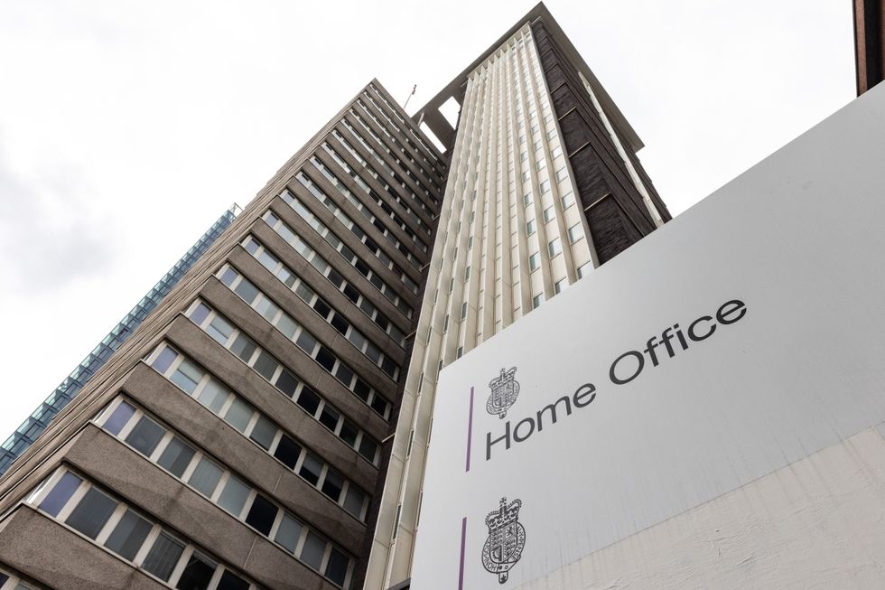 Home Office sign