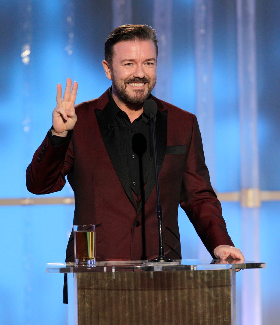 golden globe awards host ricky gervais