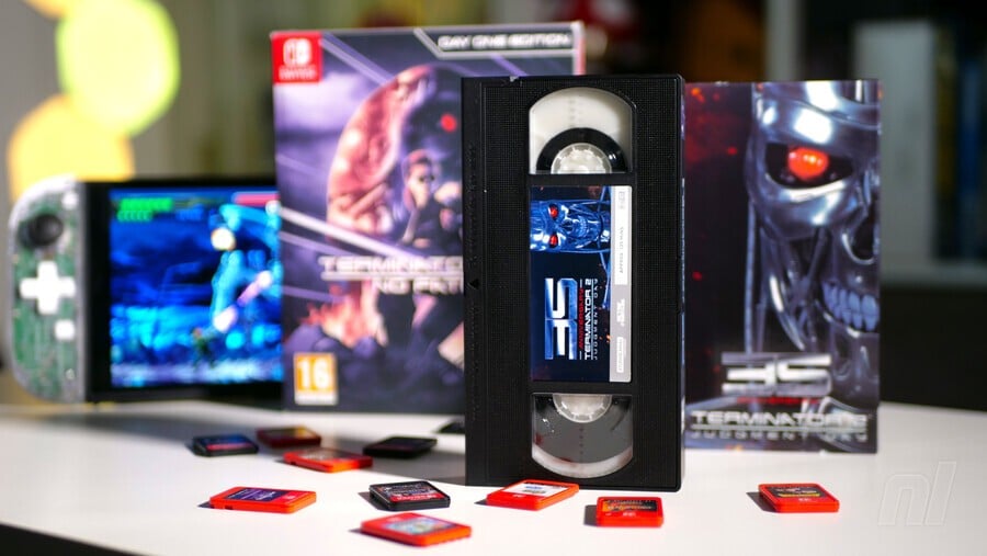 How About Celebrating Terminator 2's 35th With This VHS Cassette That Holds Switch Games? 1